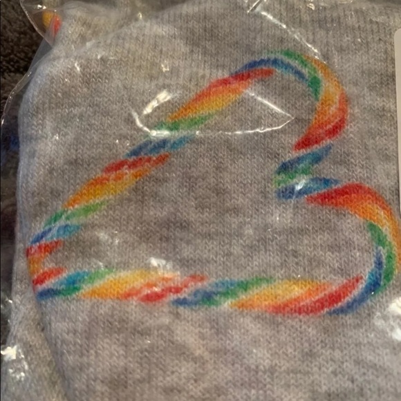 NEW PJ SET-VSPINK CANDY CANE HEARTS PINK PJ'S -MED - Picture 5 of 5